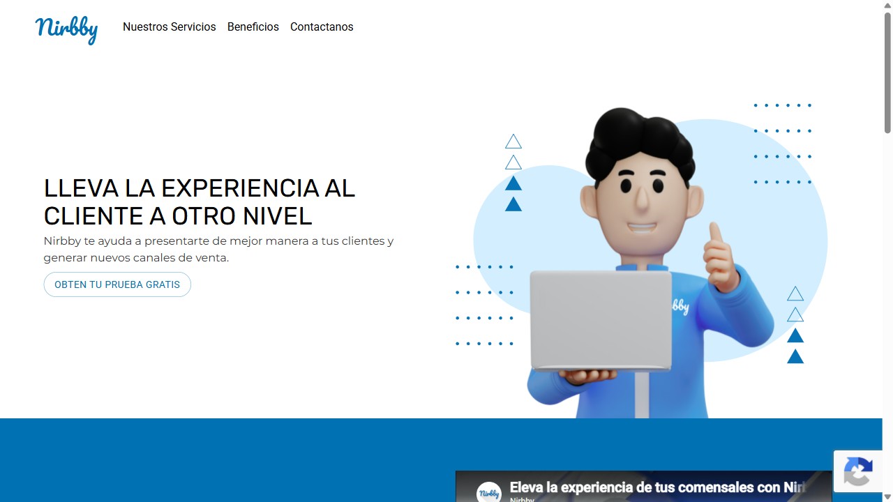 Nirbby: menú digital y pedidos para restaurantes
